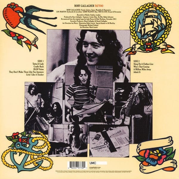Rory Gallagher - Tattoo (LP) - Image 2