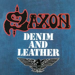Saxon ‎– Denim And Leather (LP)