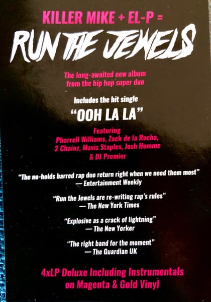 Run The Jewels – Run The Jewels 4 (4LP) - Image 4