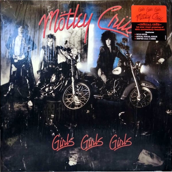 Mötley Crüe Portachiavi Ufficiale – Girls, Girls, Girls Logo In Metallo – Accessorio Rock