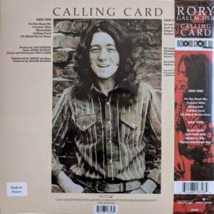 Alternative view of Rory Gallagher - Calling Card (LP)